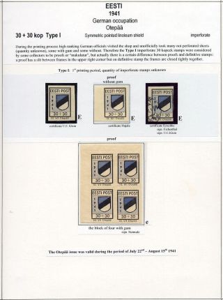 ESTONSKO 1940-1944 – list 18