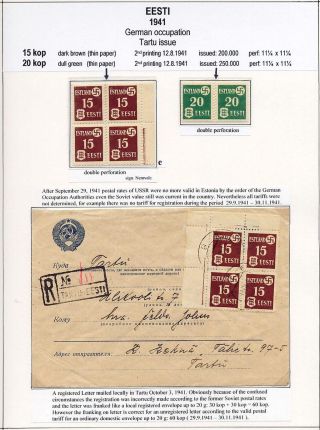 ESTLAND 1940-1944 – Blatt 33
