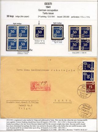 ESTLAND 1940-1944 – Blatt 35
