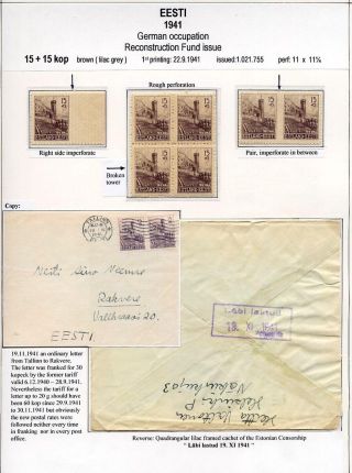 ESTLAND 1940-1944 – Blatt 39