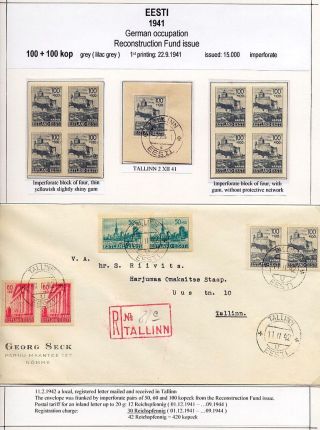 ESTONSKO 1940-1944 – list 52