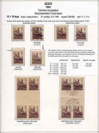 ESTONSKO 1940-1944 – list 53