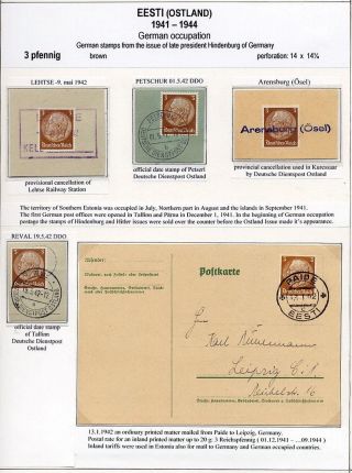 ESTONSKO 1940-1944 – list 56