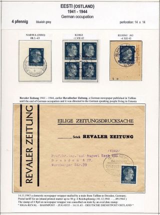 ESTONSKO 1940-1944 – list 59