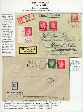 ESTONSKO 1940-1944 – list 64