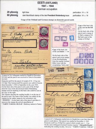 ESTONSKO 1940-1944 – list 66