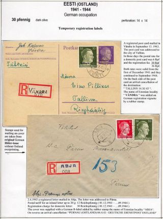 ESTONSKO 1940-1944 – list 68