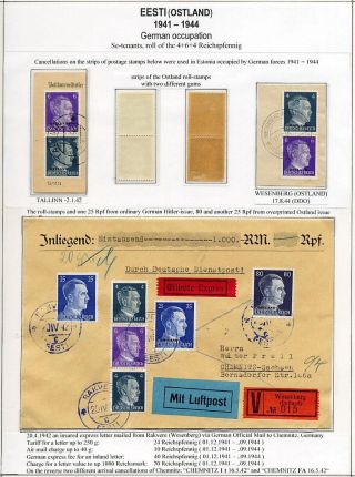 ESTONSKO 1940-1944 – list 72