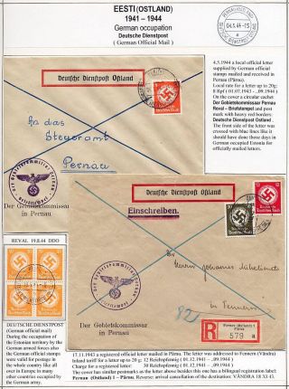 ESTONSKO 1940-1944 – list 75
