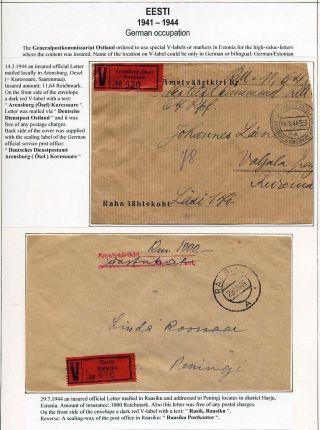 ESTONSKO 1940-1944 – list 76