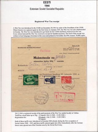 ESTONSKO 1940-1944 – list 80