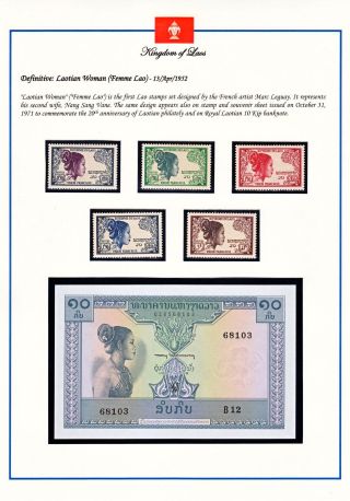 KINGDOM OF LAOS 1951-1975 – sheet 3