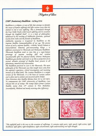 KINGDOM OF LAOS 1951-1975 – sheet 11