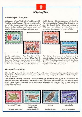 KRÁLOVSTVÍ LAOS 1951-1975 – list 42