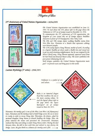 KINGDOM OF LAOS 1951-1975 – sheet 67