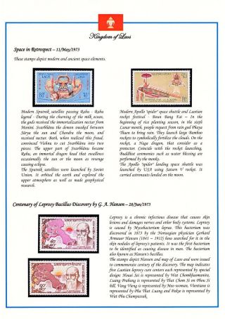 KINGDOM OF LAOS 1951-1975 – sheet 78