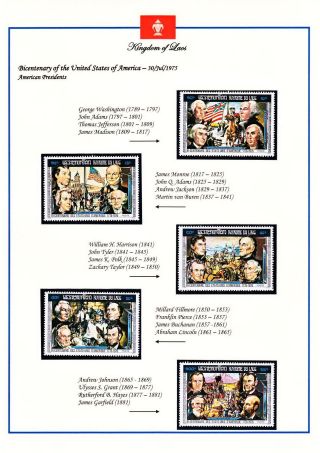 KRÁLOVSTVÍ LAOS 1951-1975 – list 99