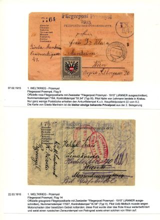 AUSTRIAN AIRMAIL TILL 1938 – sheet 11