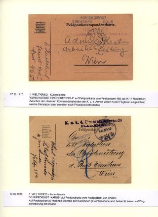 AUSTRIAN AIRMAIL TILL 1938 – sheet 13