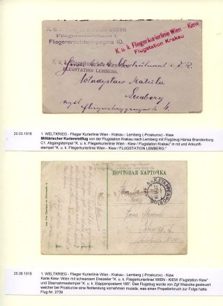 AUSTRIAN AIRMAIL TILL 1938 – sheet 14