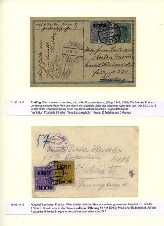 AUSTRIAN AIRMAIL TILL 1938 – sheet 16