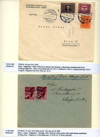 RAKOUSKÁ LETECKÁ POŠTA DO ROKU 1938 – list 25