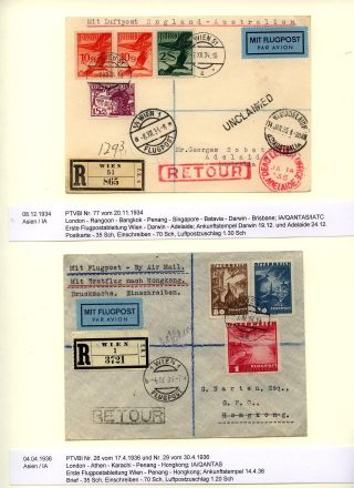 RAKOUSKÁ LETECKÁ POŠTA DO ROKU 1938 – list 40