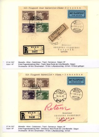 RAKOUSKÁ LETECKÁ POŠTA DO ROKU 1938 – list 42
