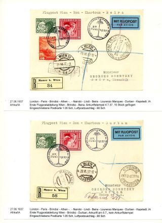 RAKOUSKÁ LETECKÁ POŠTA DO ROKU 1938 – list 50