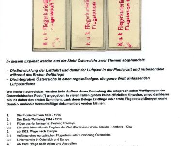 AUSTRIAN AIRMAIL TILL 1938