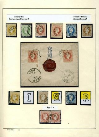 AUSTRIA - LINE PERFORATION AT ISSUE 1867 – sheet 9