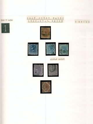 AUSTRÁLIE 1850-1911 – list 12