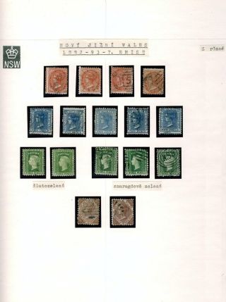 AUSTRÁLIE 1850-1911 – list 14