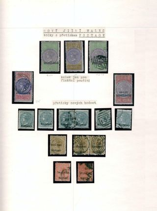 AUSTRÁLIE 1850-1911 – list 16