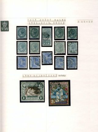AUSTRÁLIE 1850-1911 – list 19
