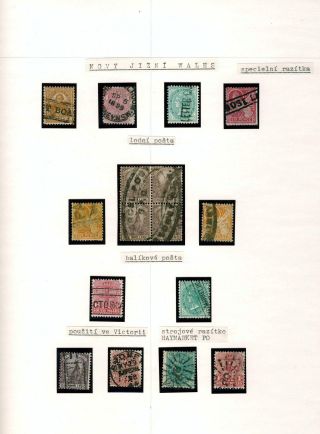 AUSTRALIA 1850-1911 – sheet 38