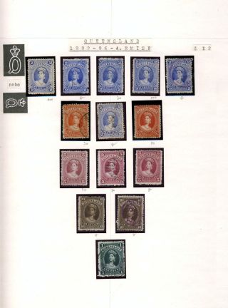 AUSTRALIA 1850-1911 – sheet 50