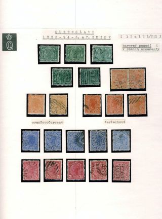 AUSTRALIA 1850-1911 – sheet 52