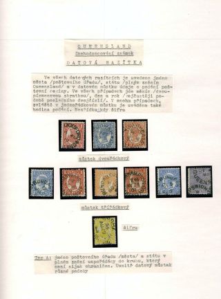 AUSTRALIA 1850-1911 – sheet 61