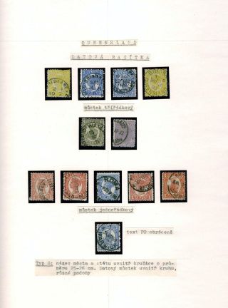 AUSTRALIA 1850-1911 – sheet 62