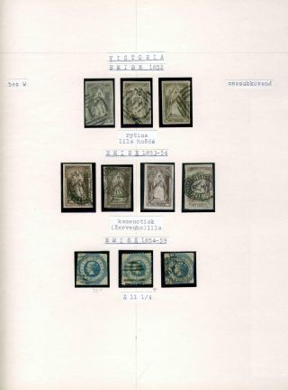 AUSTRALIA 1850-1911 – sheet 75