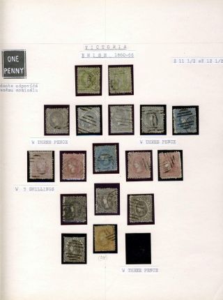 AUSTRALIA 1850-1911 – sheet 79