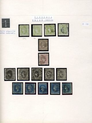 AUSTRALIA 1850-1911 – sheet 80