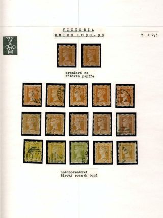 AUSTRÁLIE 1850-1911 – list 91