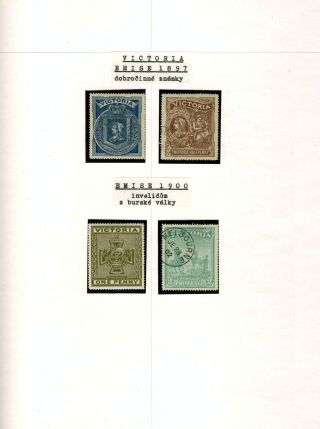AUSTRÁLIE 1850-1911 – list 93