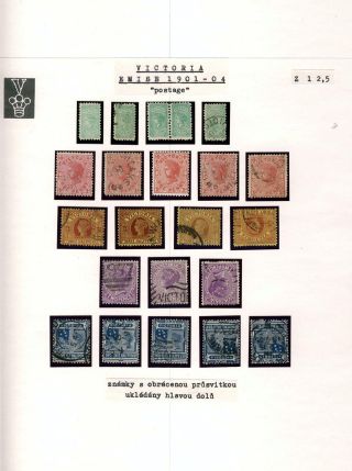AUSTRÁLIE 1850-1911 – list 94