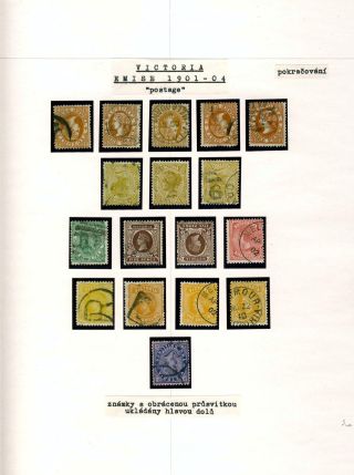 AUSTRÁLIE 1850-1911 – list 95