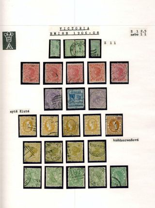 AUSTRÁLIE 1850-1911 – list 96