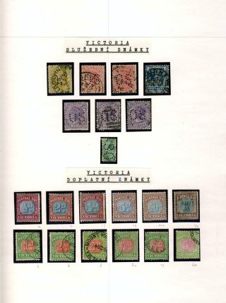 AUSTRALIA 1850-1911 – sheet 98