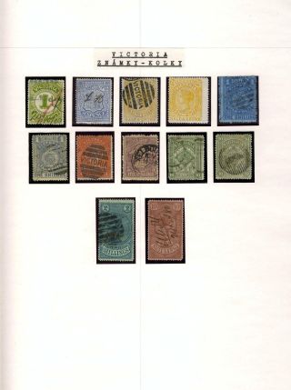AUSTRALIA 1850-1911 – sheet 99